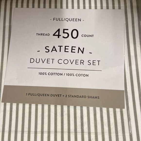 Sunham 450 Thread Count Print Duvet Set - Picture 3 of 4